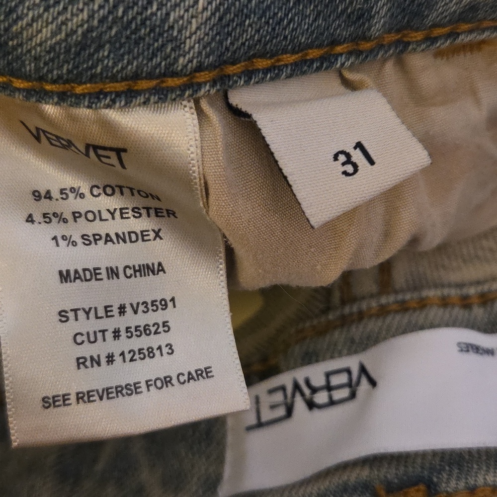 Vervet Free Spirit - Super High Rise Barrel Jeans - Picture 6 of 6